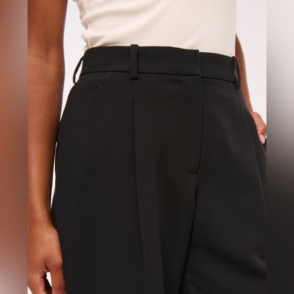 Curve Love A&F Quinn Tailored Straight Pant - Picture 5 of 12